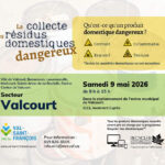 Collecte de résidus domestiques dangereux (RDD) – 9 mai 2026