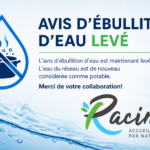 Avis d’ébullition d’eau levé
