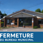 Fermeture du bureau municipal – Lundi 7 septembre